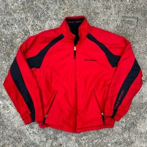Vintage 90s Polo Sport Reversible Jacket | Size L